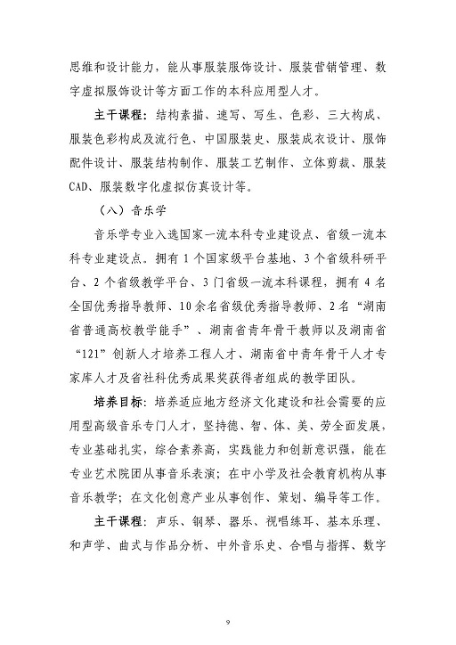 長沙學(xué)院2023年藝術(shù)類專業(yè)招生簡(jiǎn)章