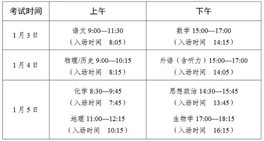寧夏：2025年高考綜合改革適應(yīng)性演練測(cè)試溫馨提示