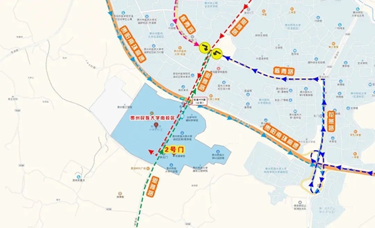 貴州省2025年普通高等學(xué)校招生播音與主持類專業(yè)省級(jí)統(tǒng)考貴州民族大學(xué)考點(diǎn)指南