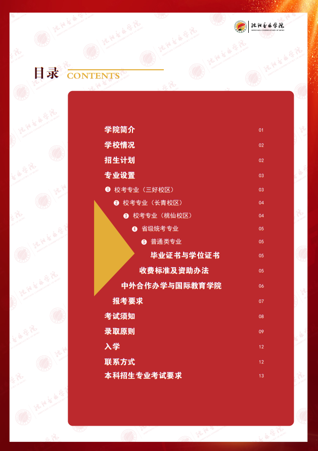 2025年沈陽(yáng)音樂(lè)學(xué)院本科招生簡(jiǎn)章