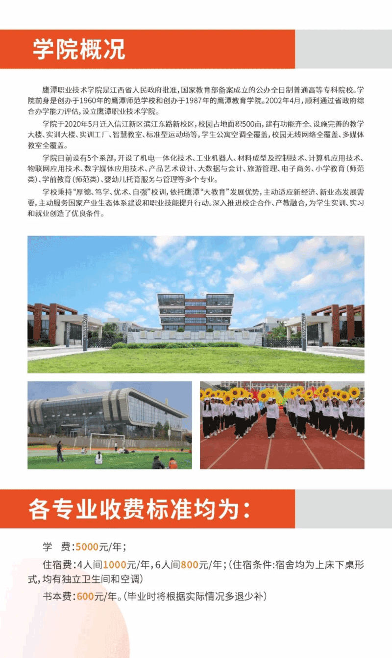 鷹潭職業(yè)技術學院2025年招生簡章